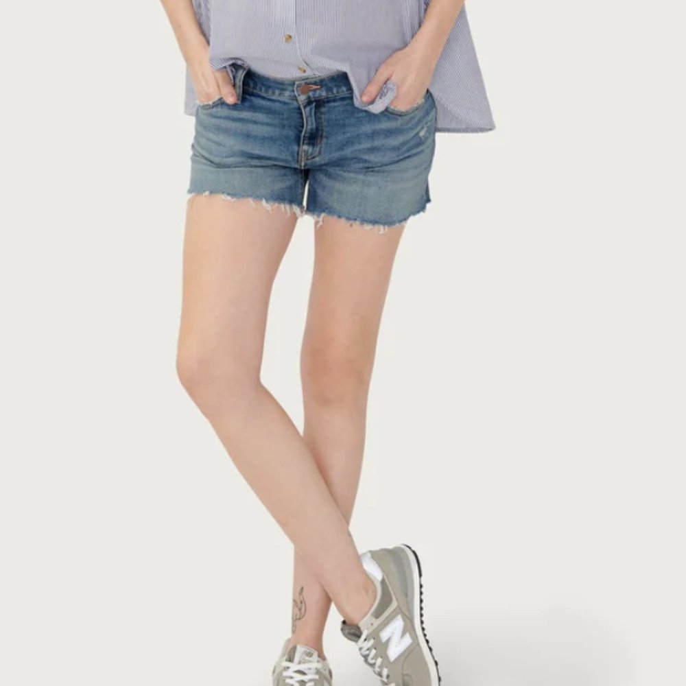 HATCH Current/Elliot Cut Off Maternity Short